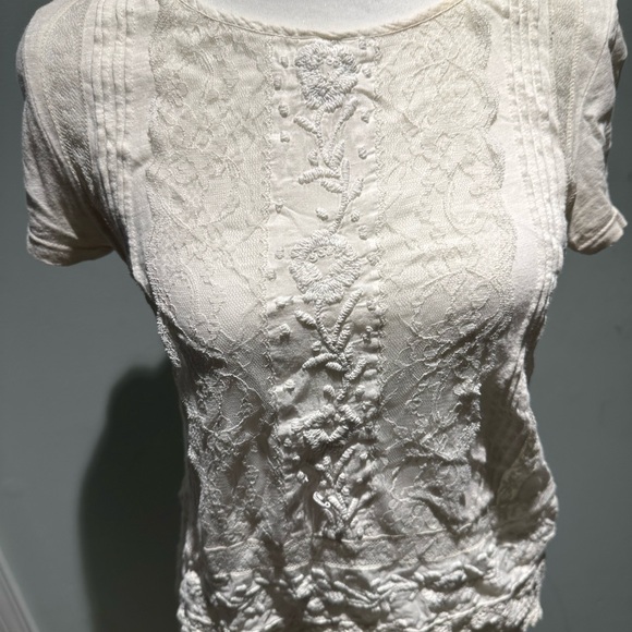 Lacy anthropologie top - Picture 1 of 7